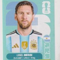 Panini Fussball WM 2026 Lionel Messi ARG Bild Nr 17