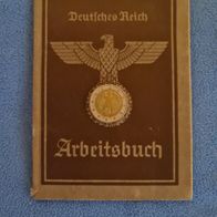 Historisches Deutsches Arbeitsbuch von 1940 Stadt Frankfurt - Top Zustand