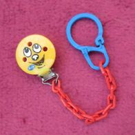 Schnullerkette "Helly" Smiley Nuckel Kette 22 cm Saugerkettchen Schnuller Clip