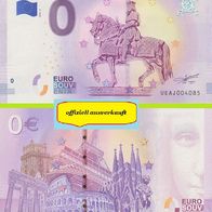 0 Euro Schein Chateau de Blois UEAJ 2018-2 offiziell ausverkauft Nr 4085