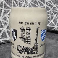 Bierkrug Pionierbohrzug 1./ Pionierbataillon 210