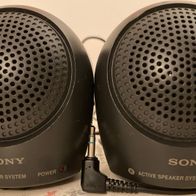 Mobile Lautsprecher Sony Active Speaker System SRS-A5 2×80mW schwarz