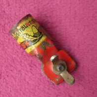 Antiker Besen Stielhalter Hausfrauenstolz Metall Haken Aufhänger Vintage Halterung