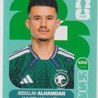 Panini Fussball WM 2026 Abdullah Alhamdan KSA Bild Nr 20