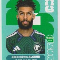 Panini Fussball WM 2026 Abdulrahman Alobud KSA Bild Nr 17