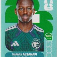 Panini Fussball WM 2026 Marwan Alsahafi KSA Bild Nr 15