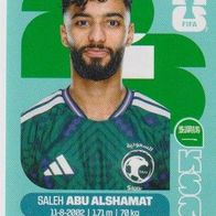 Panini Fussball WM 2026 Saleh Abu Al-Shamat KSA Bild Nr 14
