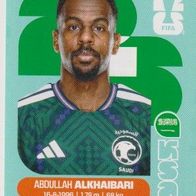 Panini Fussball WM 2026 Abdullah Al-Khaibari KSA Bild Nr 11