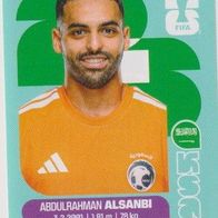 Panini Fussball WM 2026 Abdulrahman Al-Sanbi KSA Bild Nr 3