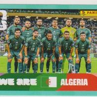Panini Fussball WM 2026 Mannschaftsbild ALG Bild Nr 13