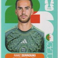 Panini Fussball WM 2026 Ramiz Zerrouki ALG Bild Nr 11