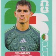 Panini Fussball WM 2026 Aïssa Mandi ALG Bild Nr 7