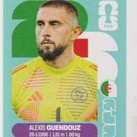 Panini Fussball WM 2026 Alexis Guendouz ALG Bild Nr 2