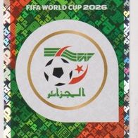 Panini Fussball WM 2026 Wappen ALG Bild Nr 1