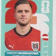 Panini Fussball WM 2026 Christoph Baumgartner AUT Bild Nr 18