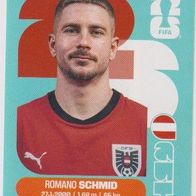 Panini Fussball WM 2026 Romano Schmid AUT Bild Nr 16