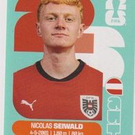 Panini Fussball WM 2026 Nicolas Seiwald AUT Bild Nr 15