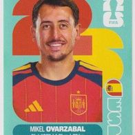 Panini Fussball WM 2026 Mikel Oyarzabal ESP Bild Nr 20