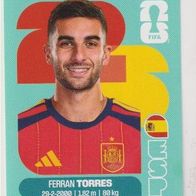 Panini Fussball WM 2026 Ferran Torres ESP Bild Nr 18
