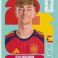 Panini Fussball WM 2026 Dean Huijsen ESP Bild Nr 5