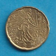 Frankreich 20 Cent 2020