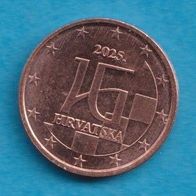 Kroatien 2 Cent 2025