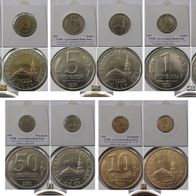 1991, Soviet Union, Government Bank Issue, last issue USSR circulation coins