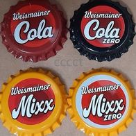 4 Weismainer Kronkorken set 2026 Kronenkorken in gut, Cola Orange Limo Limonade zero