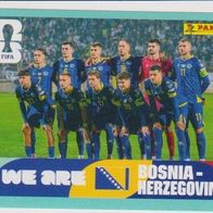 Panini Fussball WM 2026 Mannschaftsbild BIH Bild Nr 13