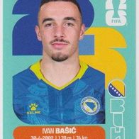 Panini Fussball WM 2026 Ivan Bašic BIH Bild Nr 12