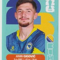 Panini Fussball WM 2026 Armin Gigovic BIH Bild Nr 10