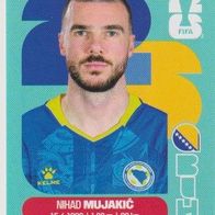 Panini Fussball WM 2026 Nihad Mujakic BIH Bild Nr 6