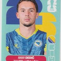 Panini Fussball WM 2026 Amar Dedic BIH Bild Nr 3