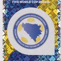 Panini Fussball WM 2026 Wappen BIH Bild Nr 1