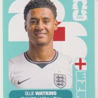 Panini Fussball WM 2026 Ollie Watkins ENG Bild Nr 20