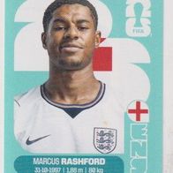 Panini Fussball WM 2026 Marcus Rashford ENG Bild Nr 19