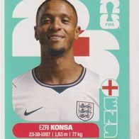 Panini Fussball WM 2026 Ezri Konsa ENG Bild Nr 5