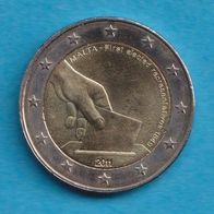 Malta 2 Euro 2011 Wahl der ersten Abgeordneten RAR 
