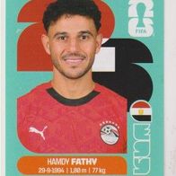 Panini Fussball WM 2026 Hamdy Fathy EGY Bild Nr 12