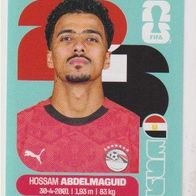 Panini Fussball WM 2026 Hossam Abdelmaguid EGY Bild Nr 8