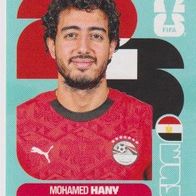 Panini Fussball WM 2026 Mohamed Hany EGY Bild Nr 3
