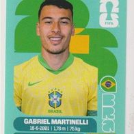 Panini Fussball WM 2026 Gabriel Martinelli BRA Bild Nr 18