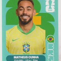 Panini Fussball WM 2026 Matheus Cunha BRA Bild Nr 17