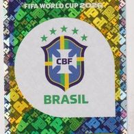 Panini Fussball WM 2026 Wappen BRA Bild Nr 1