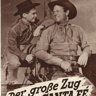 Filmprogramm IFB Nr. 4693 Der grosse Zug nach Santa Fe Joel McCrea 4 Seiten
