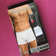 NEU: Pierre Cardin 2x Boxershorts Schwarz Gr. XL / 7 Herren Unterhosen 2er Pack