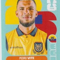 Panini Fussball WM 2026 Pedro Vite ECU Bild Nr 12