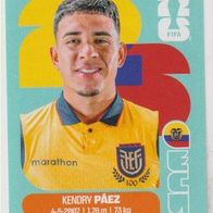 Panini Fussball WM 2026 Kendry Páez ECU Bild Nr 11