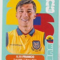 Panini Fussball WM 2026 Alan Franco ECU Bild Nr 10