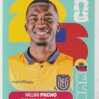 Panini Fussball WM 2026 Willian Pacho ECU Bild Nr 6